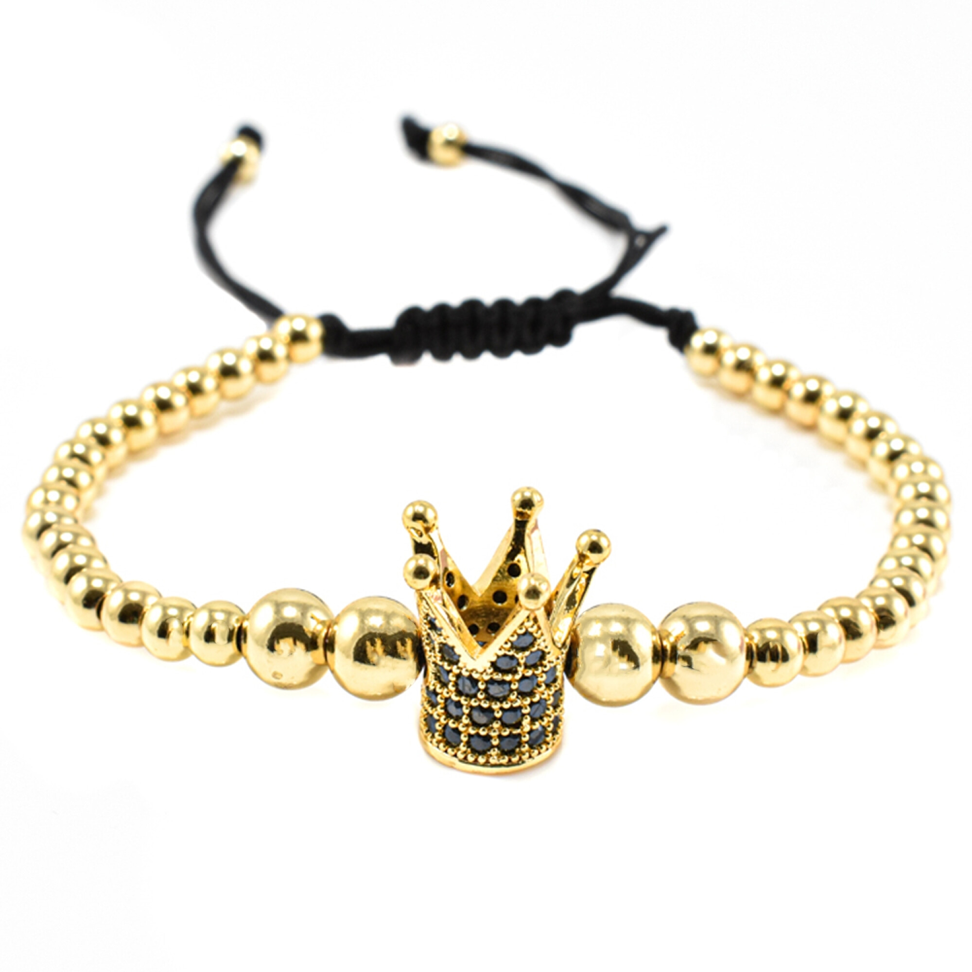 Bratara barbati Cubic Zirconia Crown