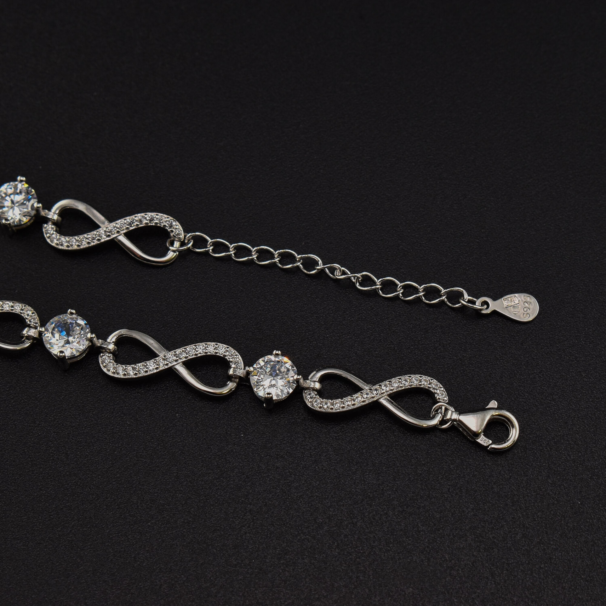 Bratara dama din argint cu cristale swarovski BDAG-B-230