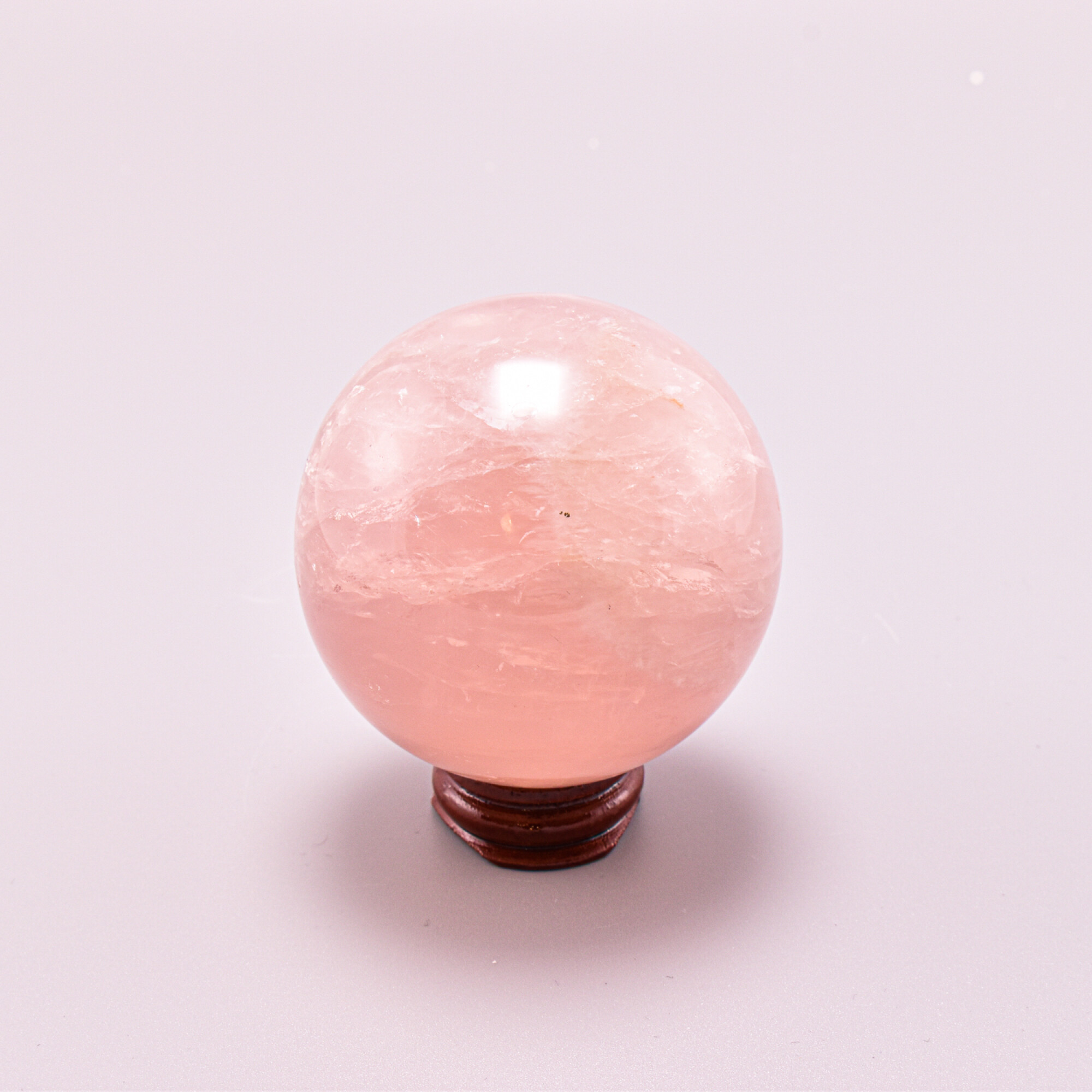 Sfera din cuart roz