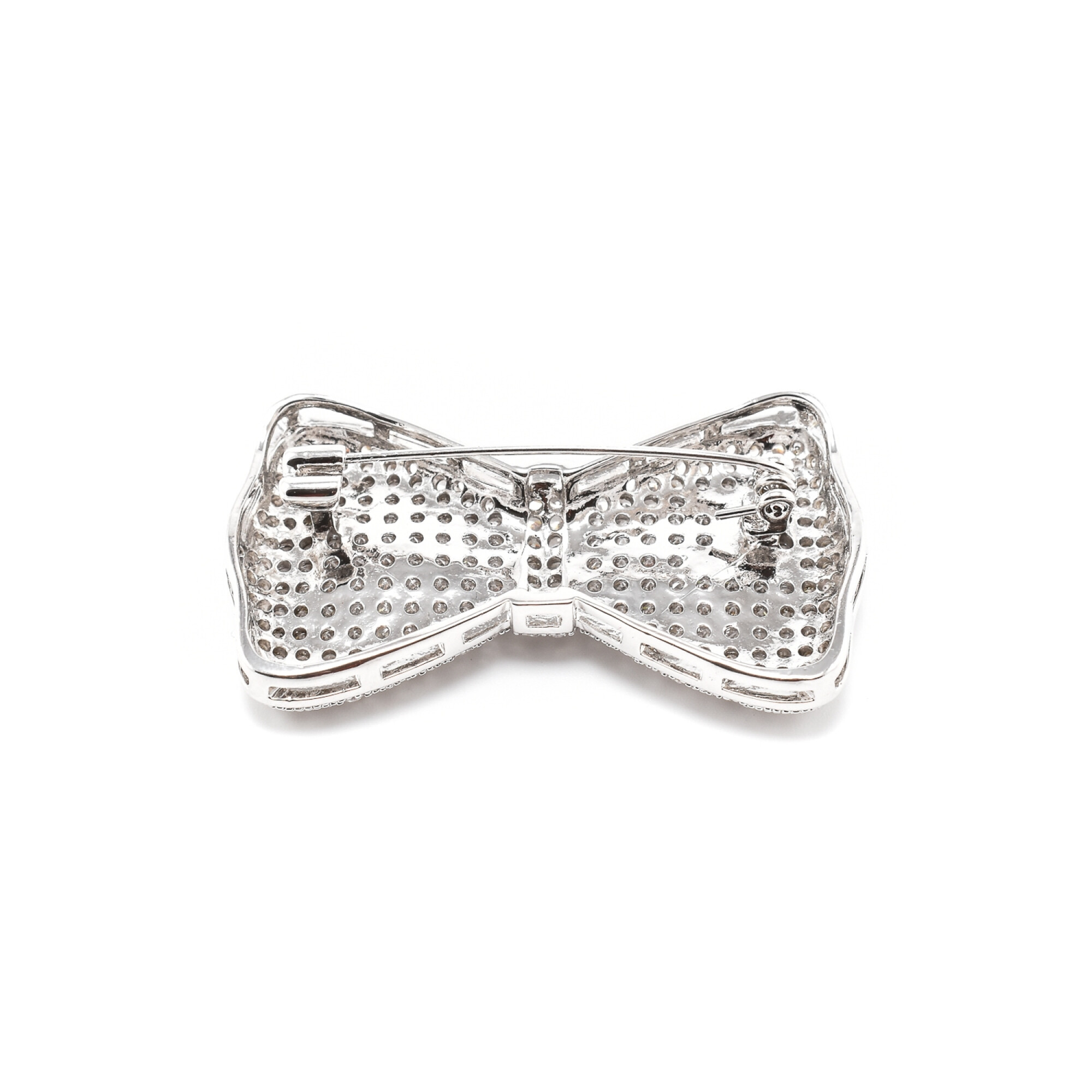 Brosa "Fundita" cu cristale swarovski si simbol chanel
