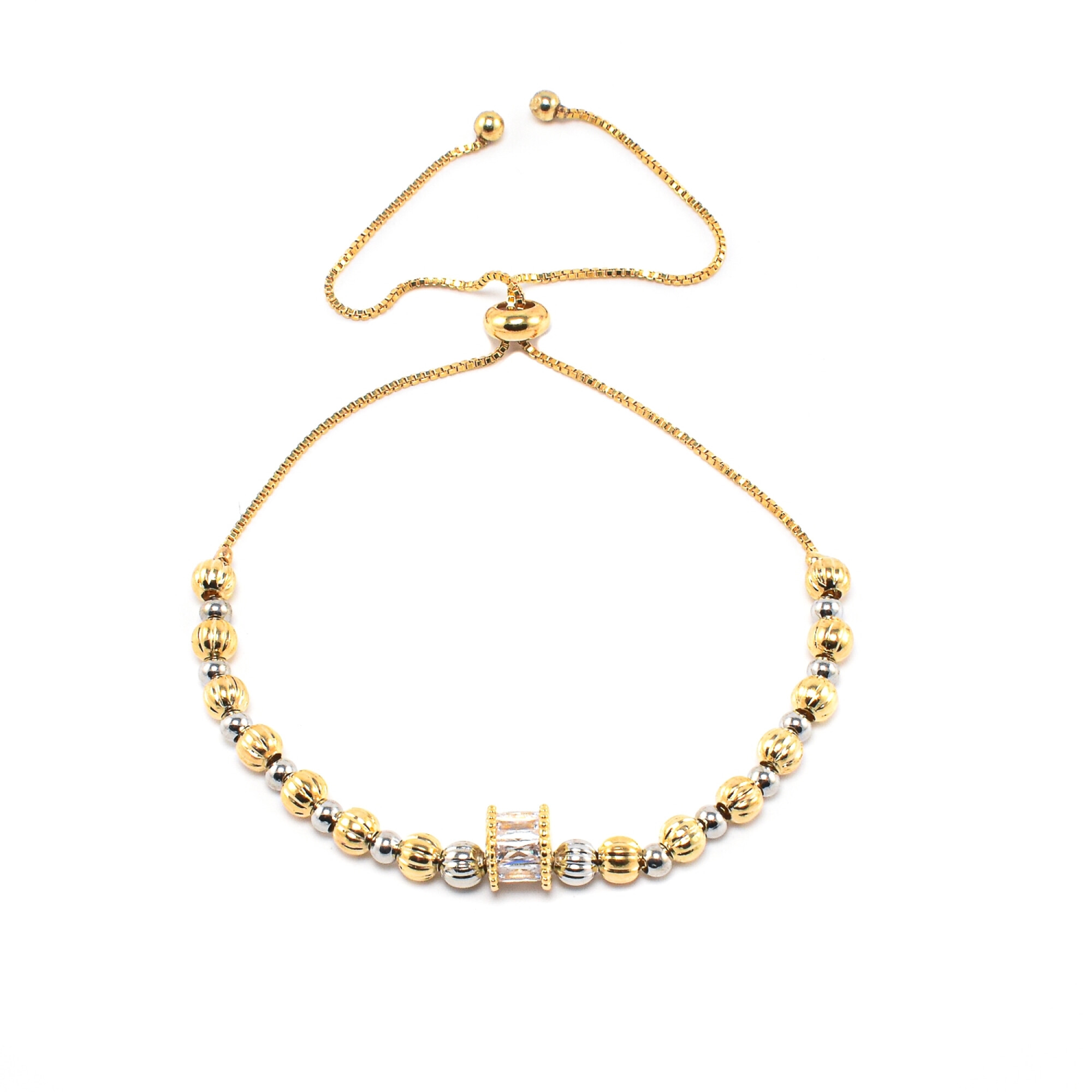 Bratara dama Minier placata cu aur 18k
