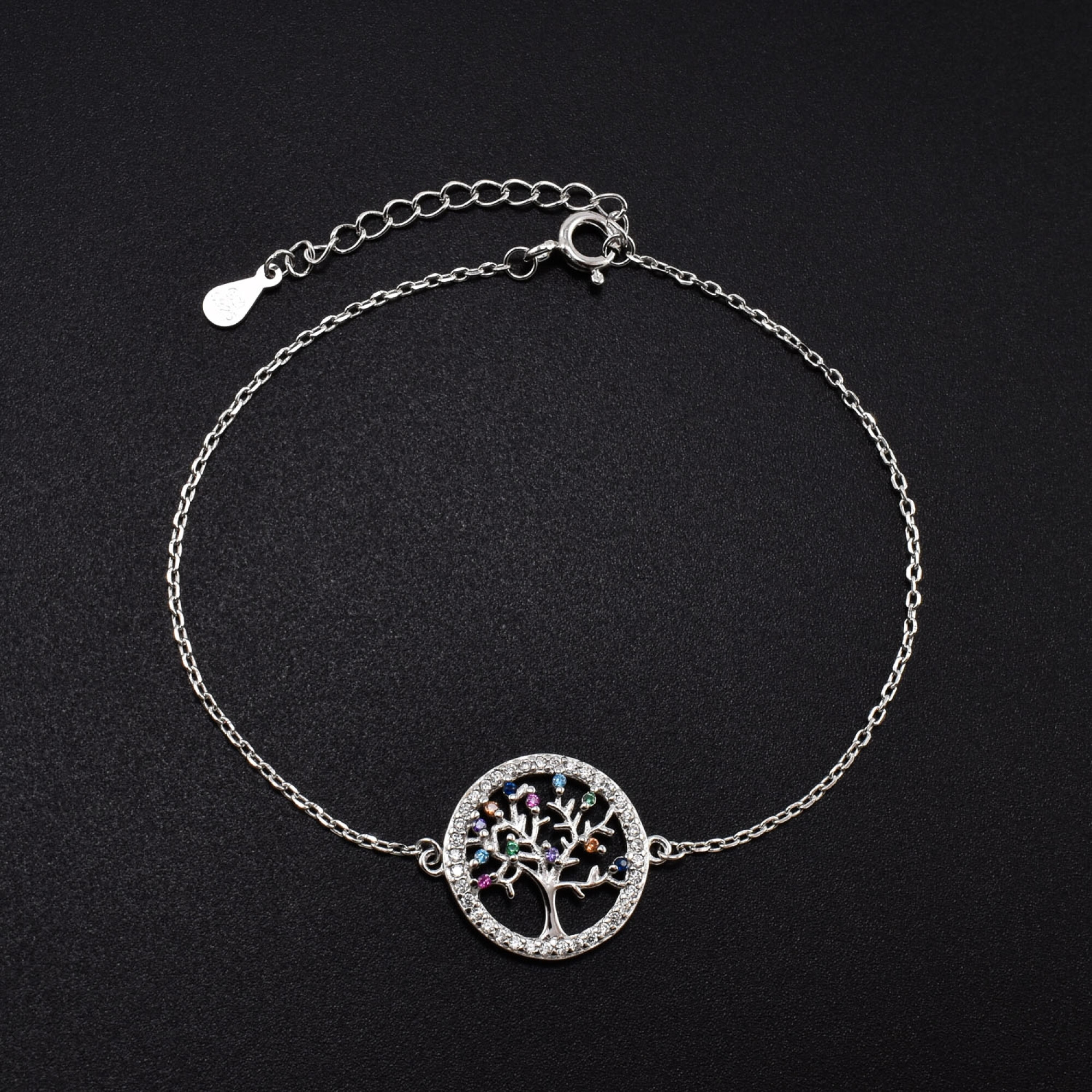 Bratara dama din argint accesoriu copacul vietii 