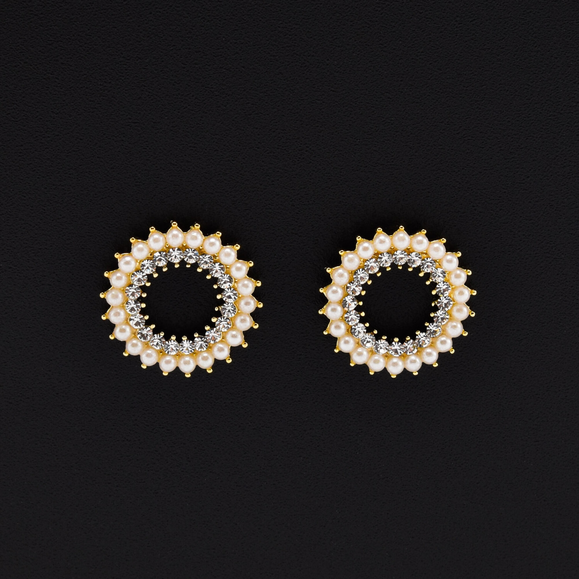 Cercei dama din argint placat cu aur 18K  BGP-AG-C-32
