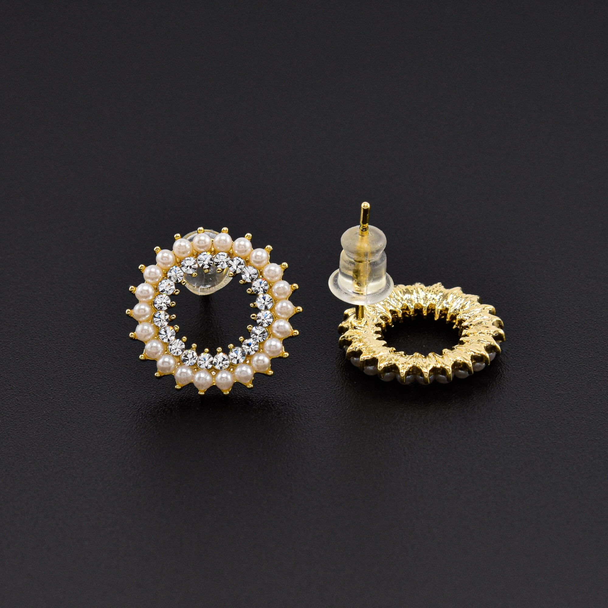 Cercei dama din argint placat cu aur 18K  BGP-AG-C-32