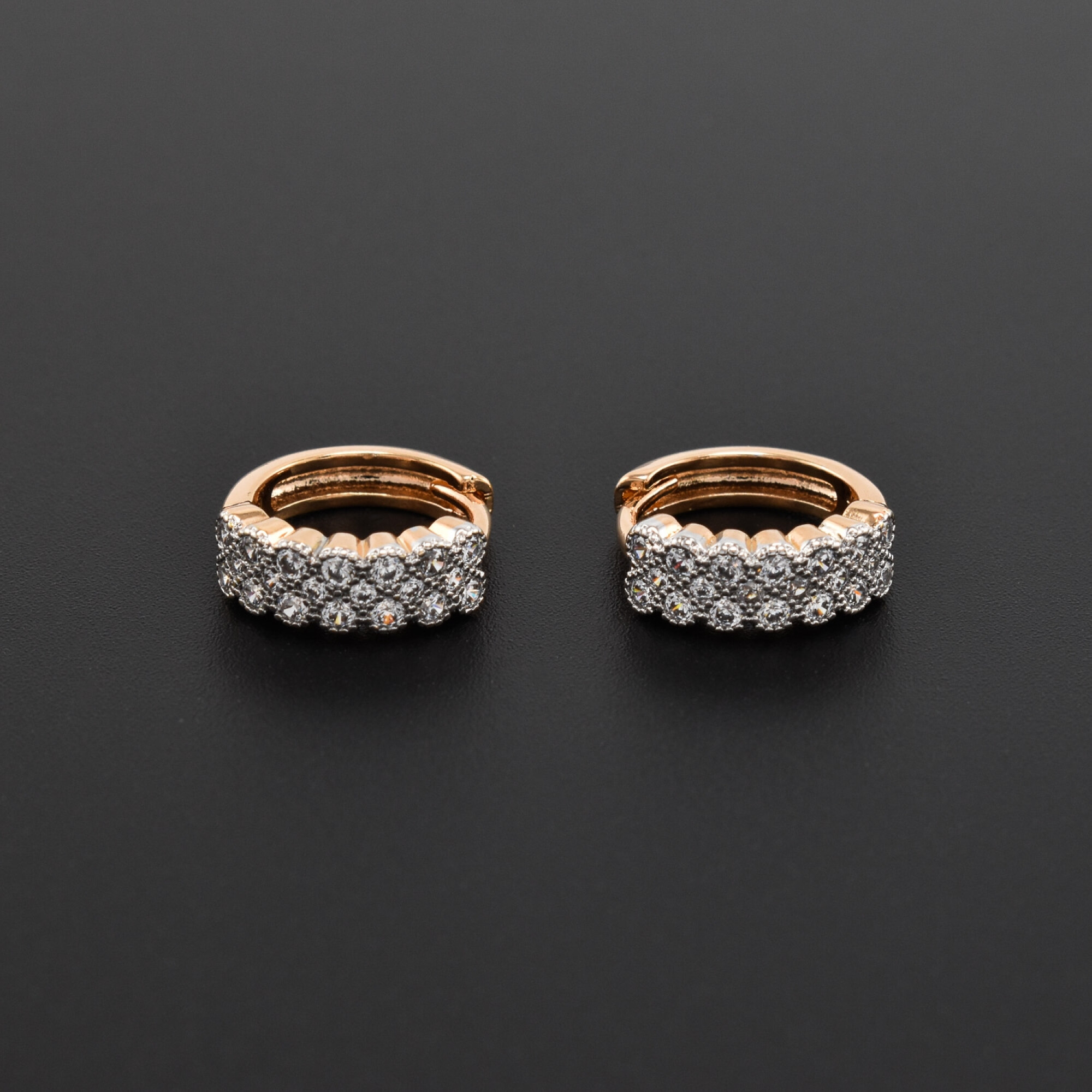 Cercei dama placati cu aur 18K BGP-C-38