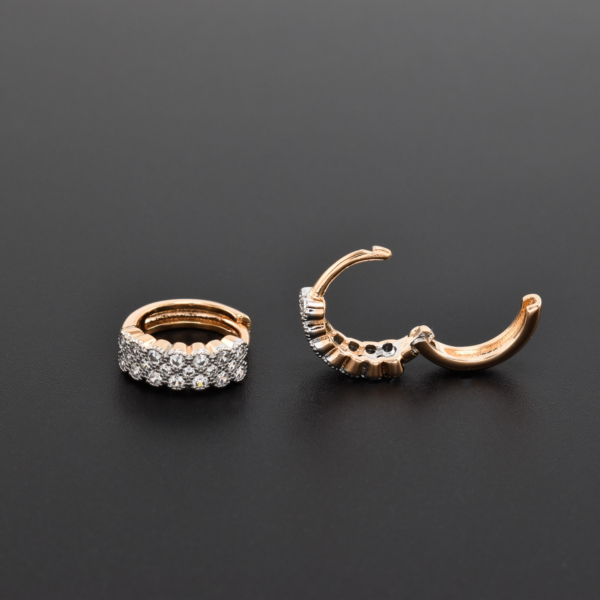 Cercei dama placati cu aur 18K BGP-C-38