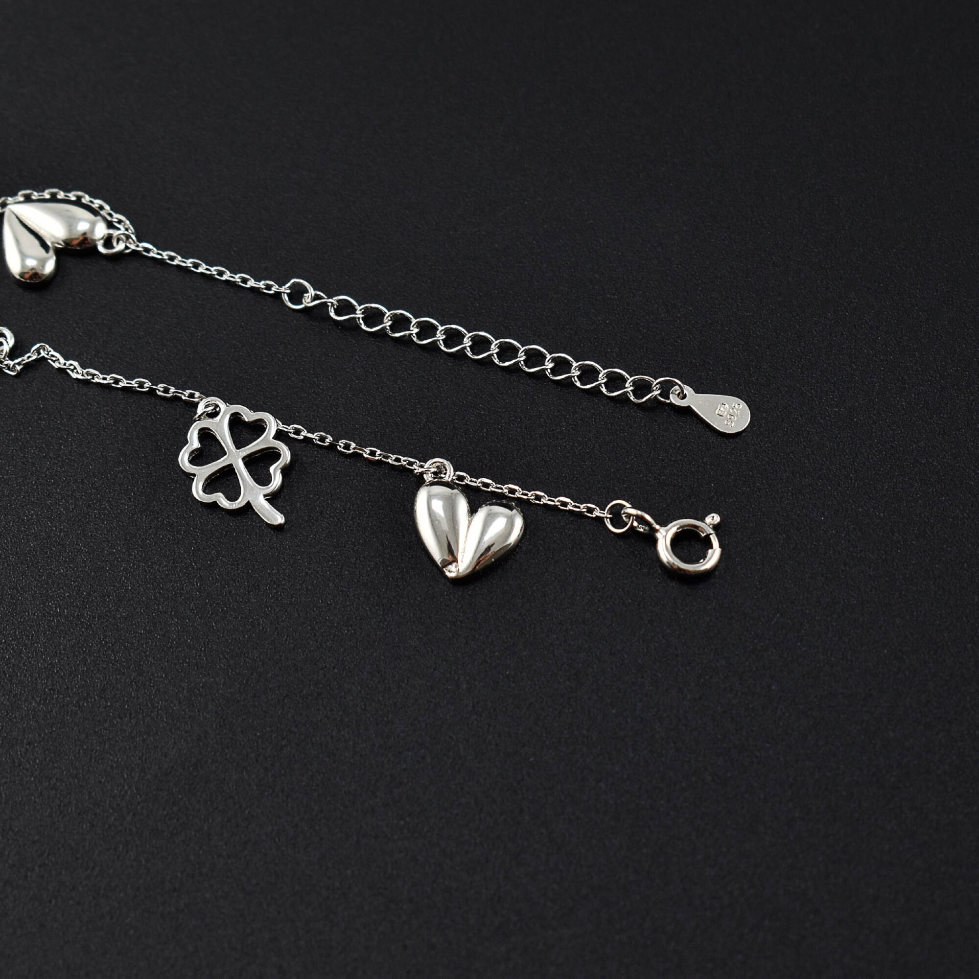 Bratara dama din argint cu cristale swarovski BDAG-B-58