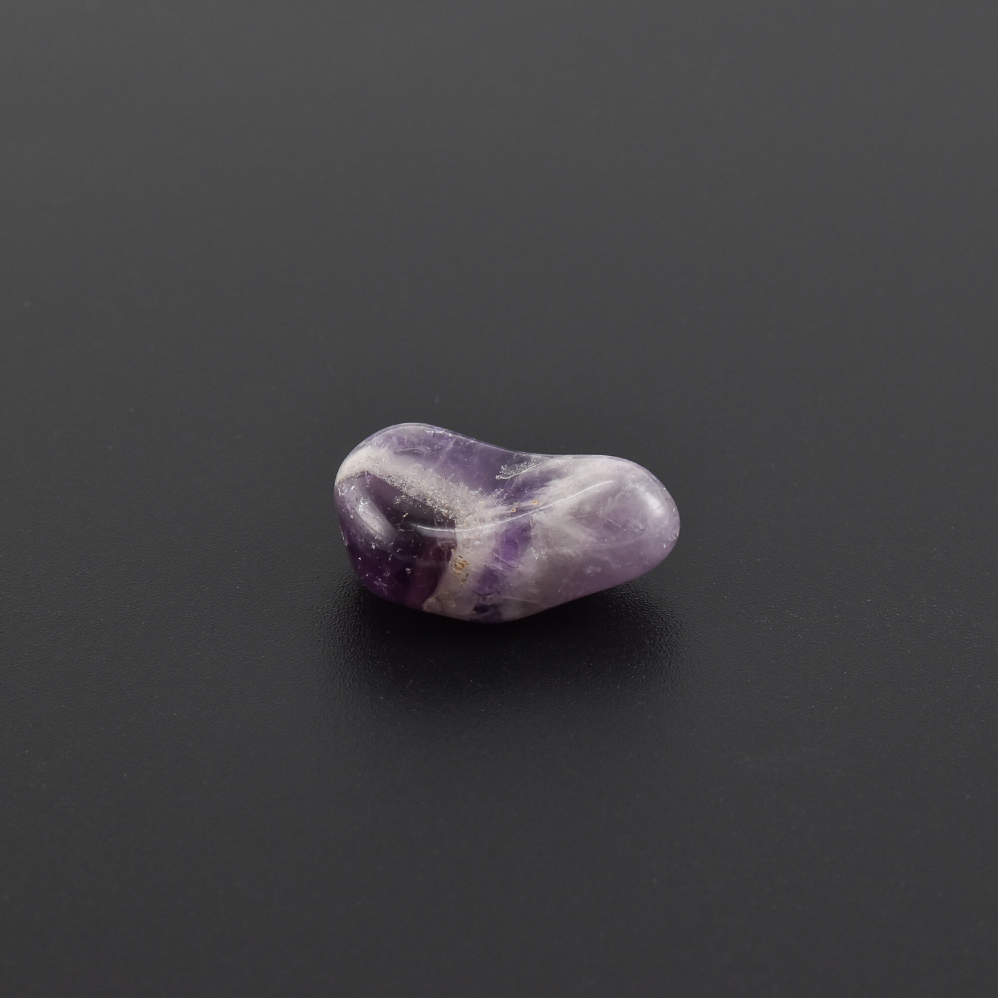 Piatra rulata ametist chevron