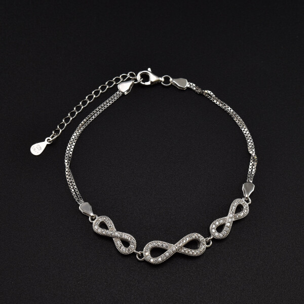 Bratara dama din argint cu cristale swarovski BDAG-B-231