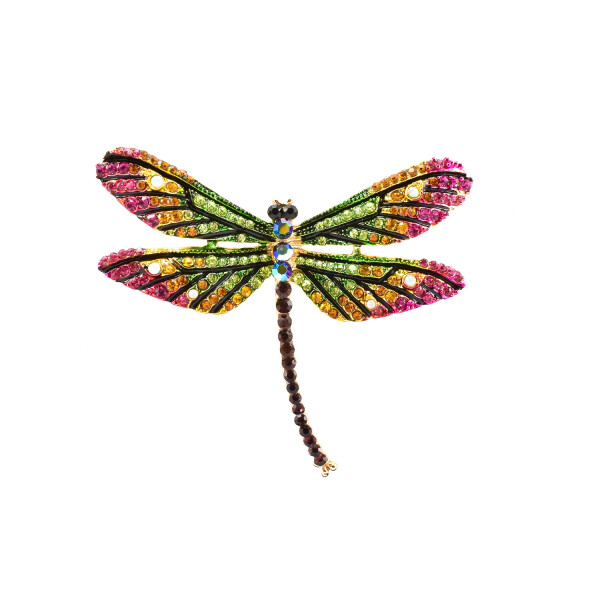 Brosa "Libelula" multicolora