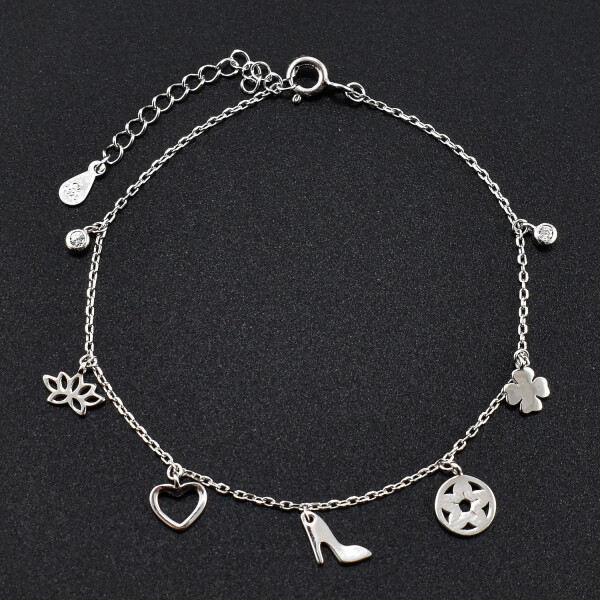 Bratara dama din argint cu cristale swarovski BDAG-B-50