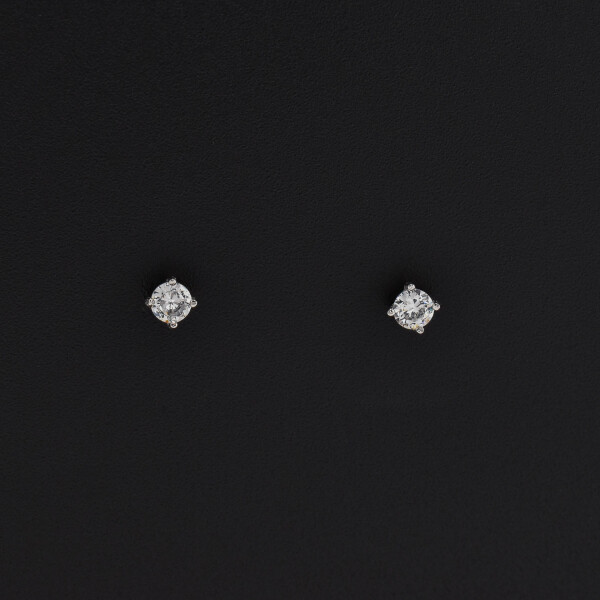 Cercei dama din argint ,,Cristal swarovski''