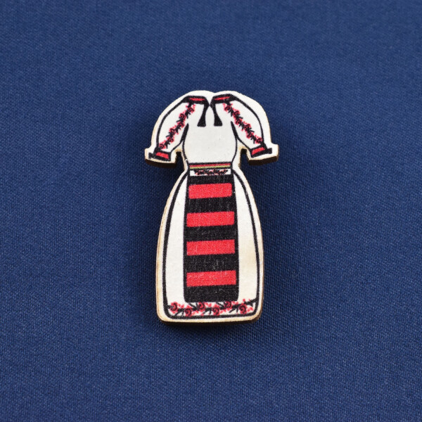 Martisor brosa "Rochita populara"