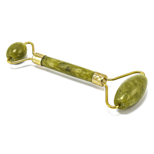 Rola dubla din jad verde pentru masaj