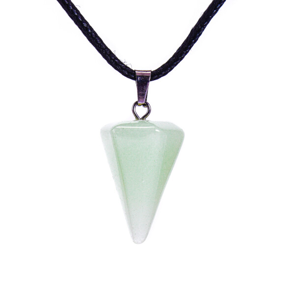 Pandantiv tip pendul din cuart fluorescent