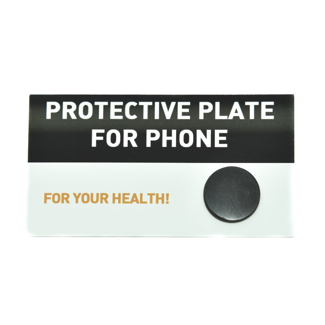 Dispozitiv din shungit, protectie pentru telefon  impotriva radiatiilor 