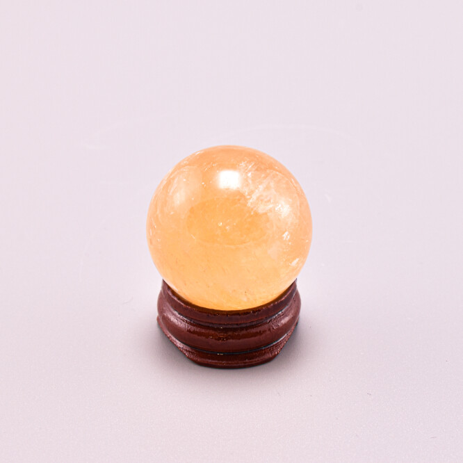 Sfera mica din citrin
