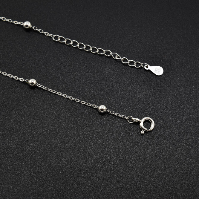 Bratara dama din argint cu accesoriu in forma de albina