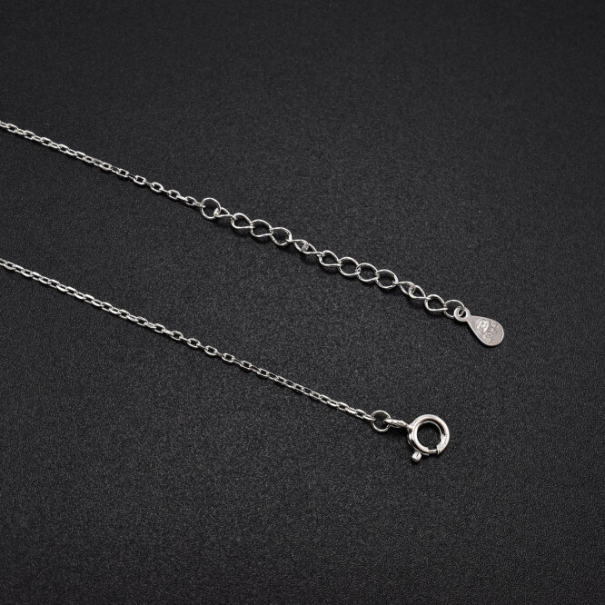 Bratara dama din argint cu accesoriu in forma de trifoi cu patru foi