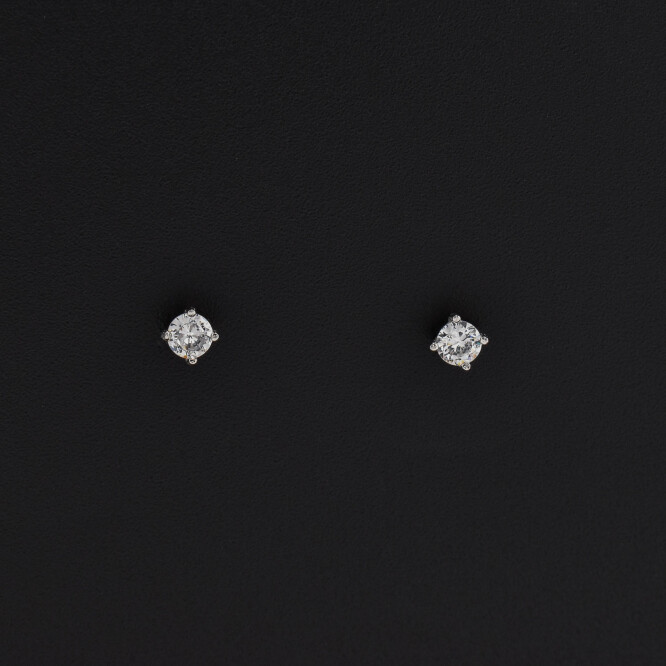 Cercei dama din argint ,,Cristal swarovski''