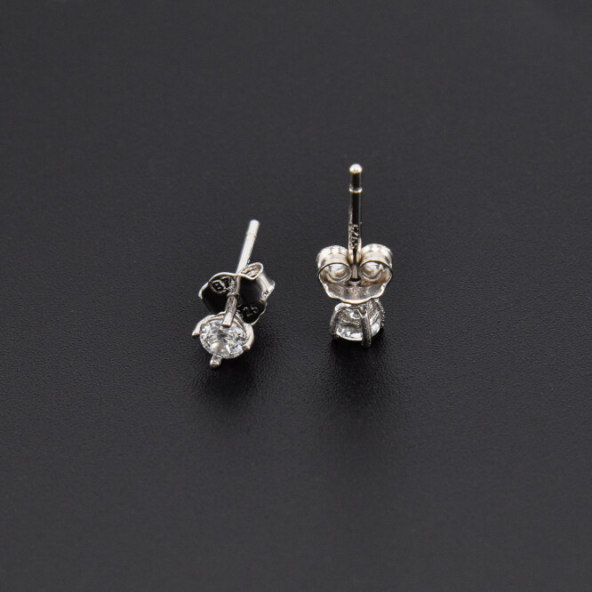 Cercei dama din argint ,,Cristal swarovski''