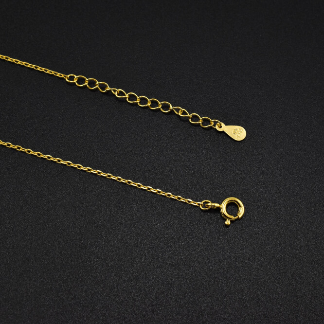 Bratara dama din argint placat cu aur 18K BDAG-B-139