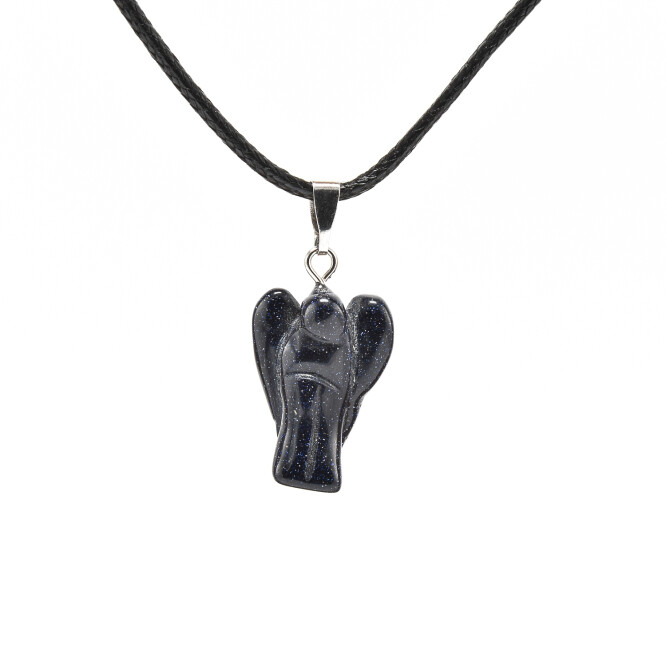 Pandantiv aventurin in forma de inger