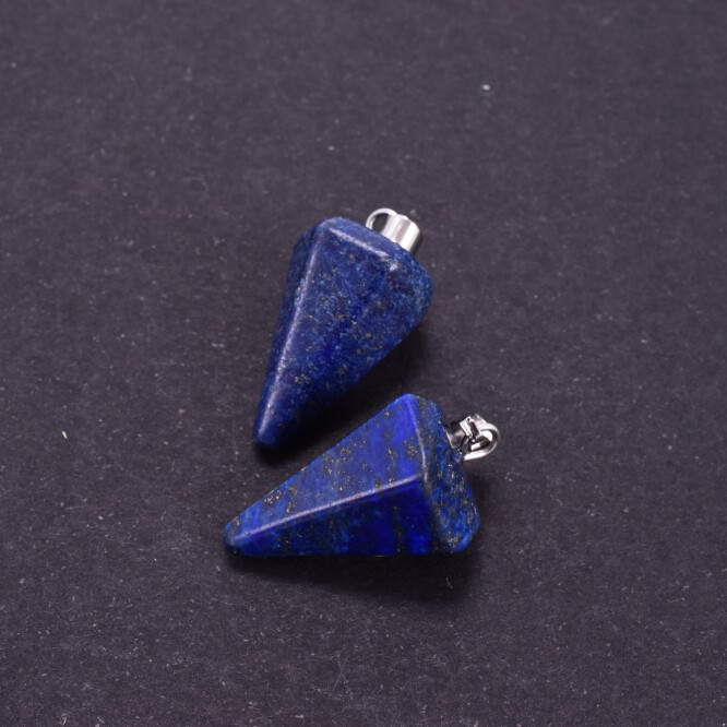 Pandantiv tip pendul din lapis lazuli