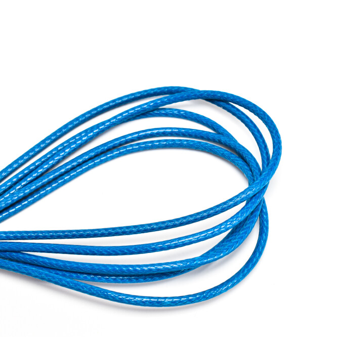 SNUR ALBASTRU NYLON, CERAT