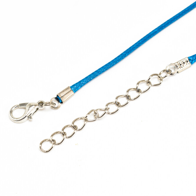 SNUR ALBASTRU NYLON, CERAT